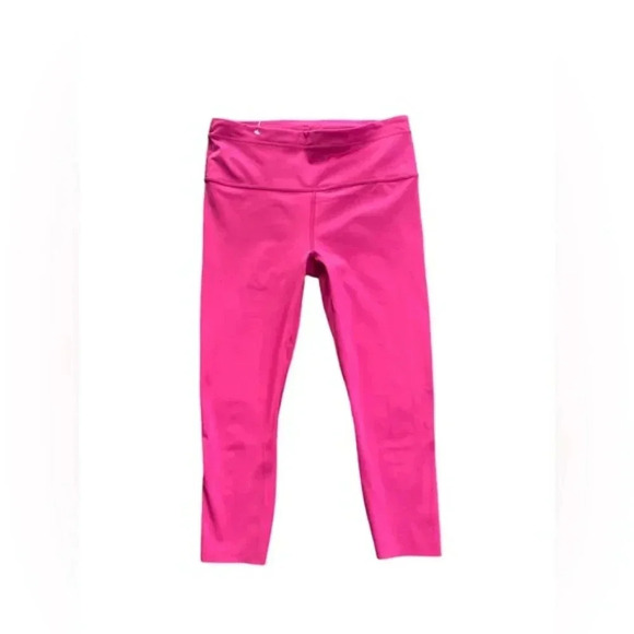Athleta Accelerated Capri l Fuchsia Pink Small Petite - Picture 9 of 9